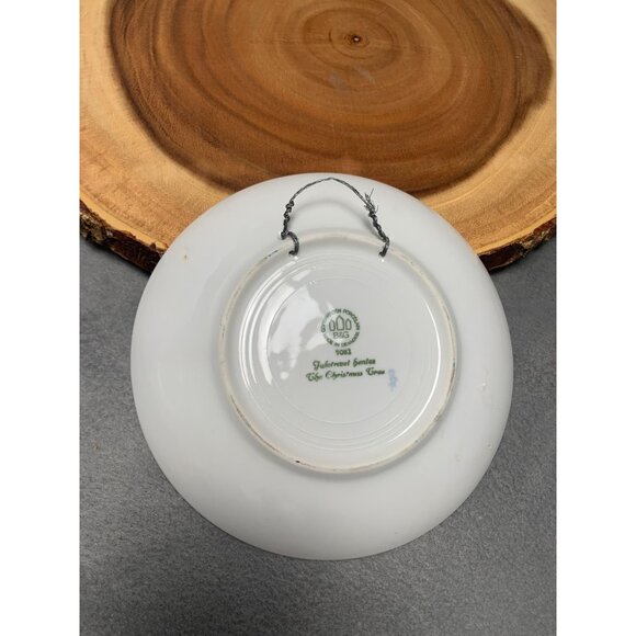 Bing & Grondahl 1982 Jule After Christmas Plate Blue & White Porcelain Collectib - Picture 2 of 5